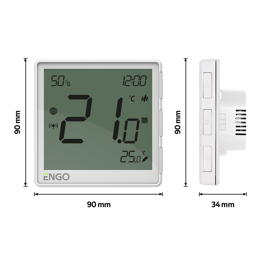 ZigBee Smart Thermostat, 230V - EONE-230W 932342631