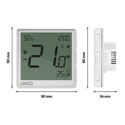 ZigBee Smart Thermostat, 230V - EONE-230W 932342631