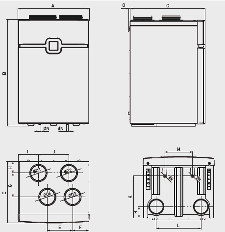 SABIK 350 & 500 DOMESTIC HEAT RECOVERY VENTILATION SYSTEMS